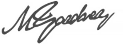 Signed: Michael Yardney