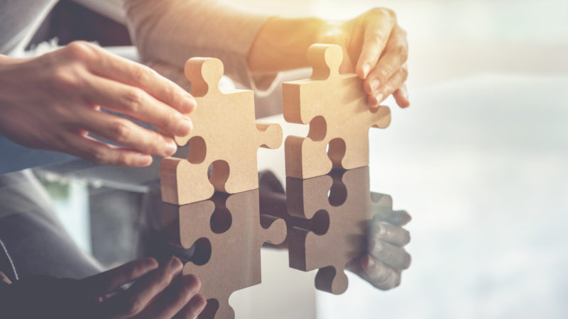 Business Teamwork, Success And Strategy Concept