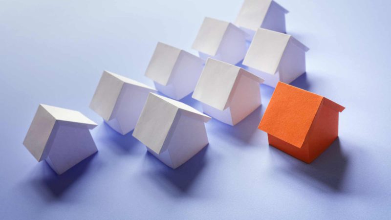 Searching For Real Estate Property House Or New Ho