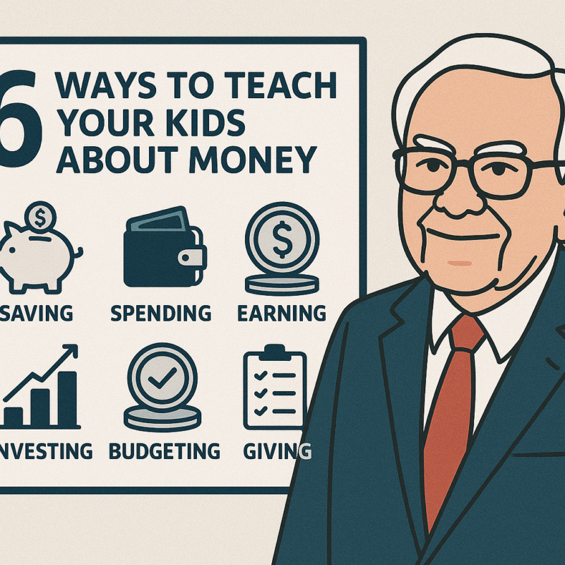 6 Ways To Teach Kids About Money
