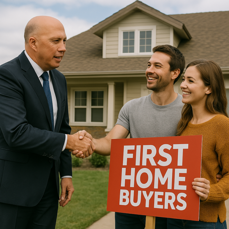 Peter Dutton Helping First Home Buyers